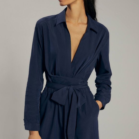HTF Anthropologie Cut-Out Wide-Leg Jumpsuit - Picture 4 of 6